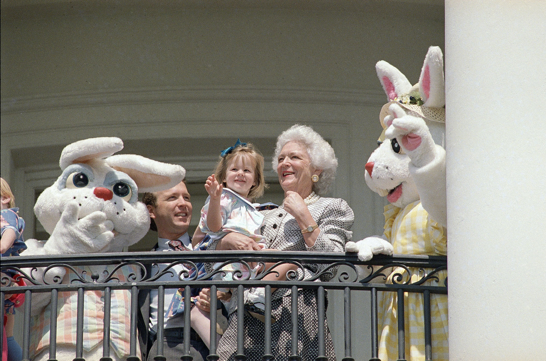 White House Easter, 1989